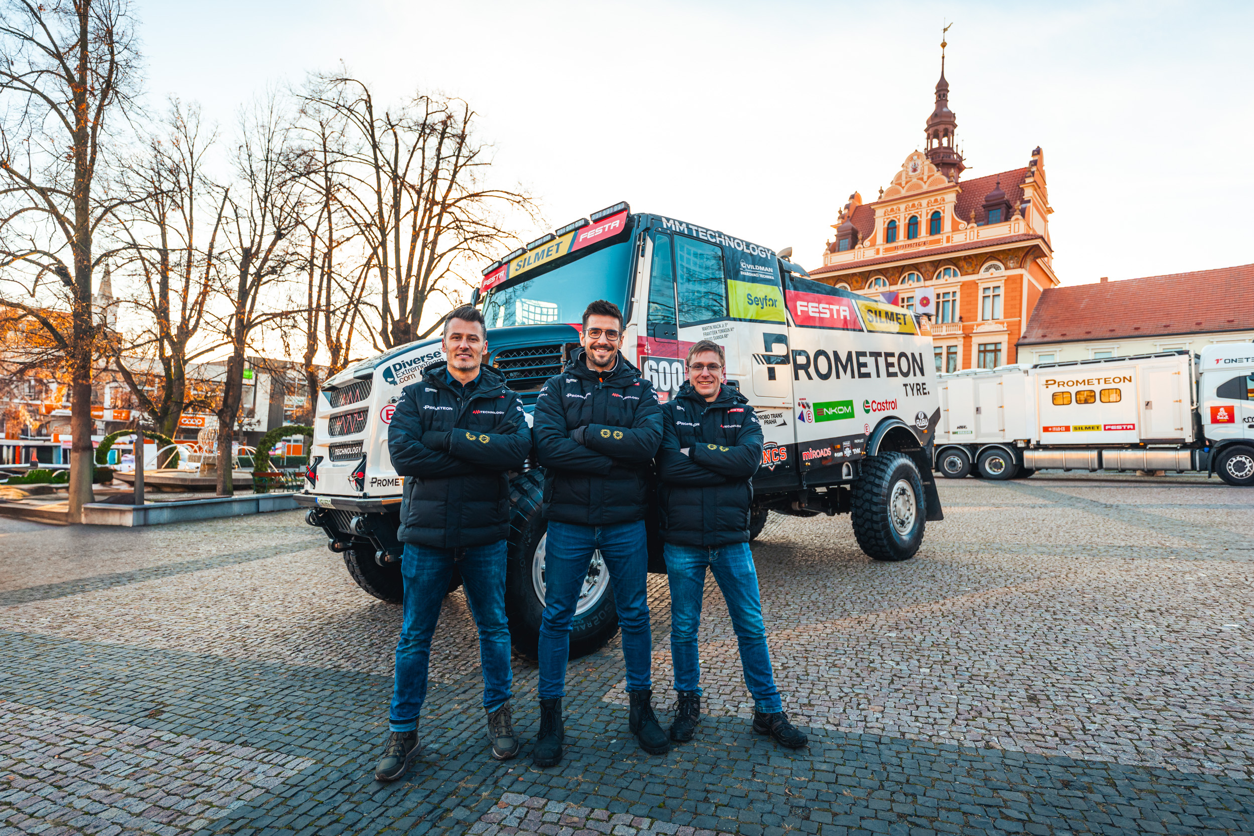 Nine Trucks for Dakar 2026
